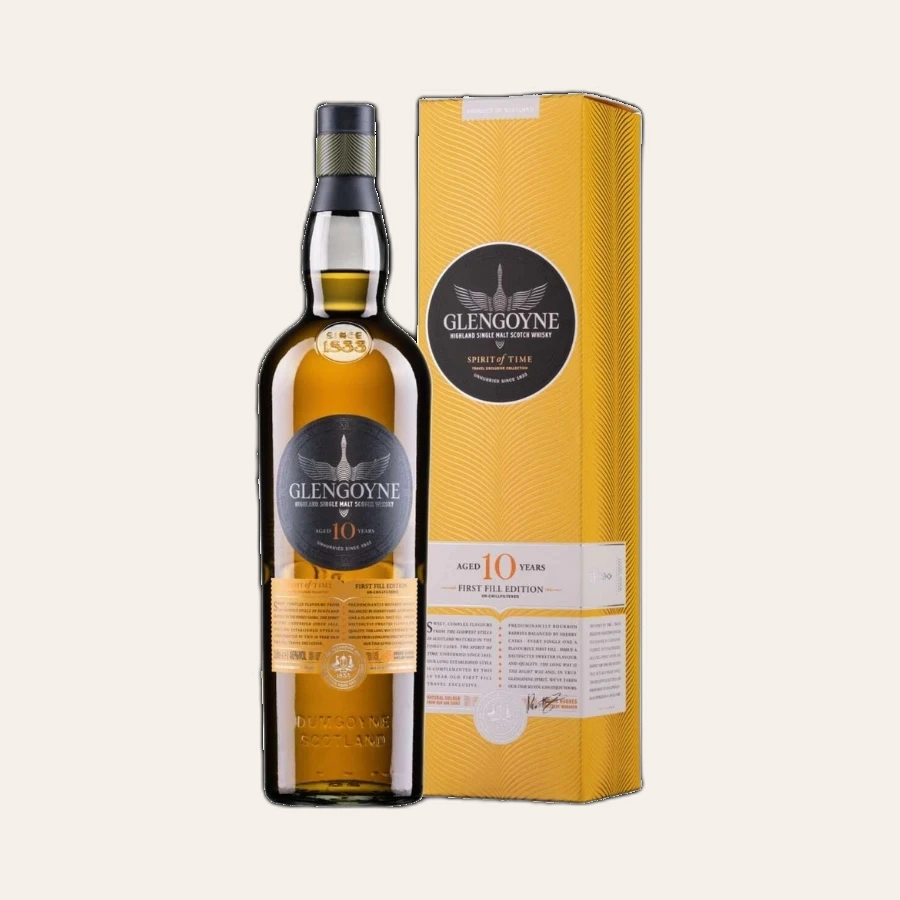 Rượu Whisky Glengoyne 10 Year Old First Fill Edition Travel Retail Exclusive