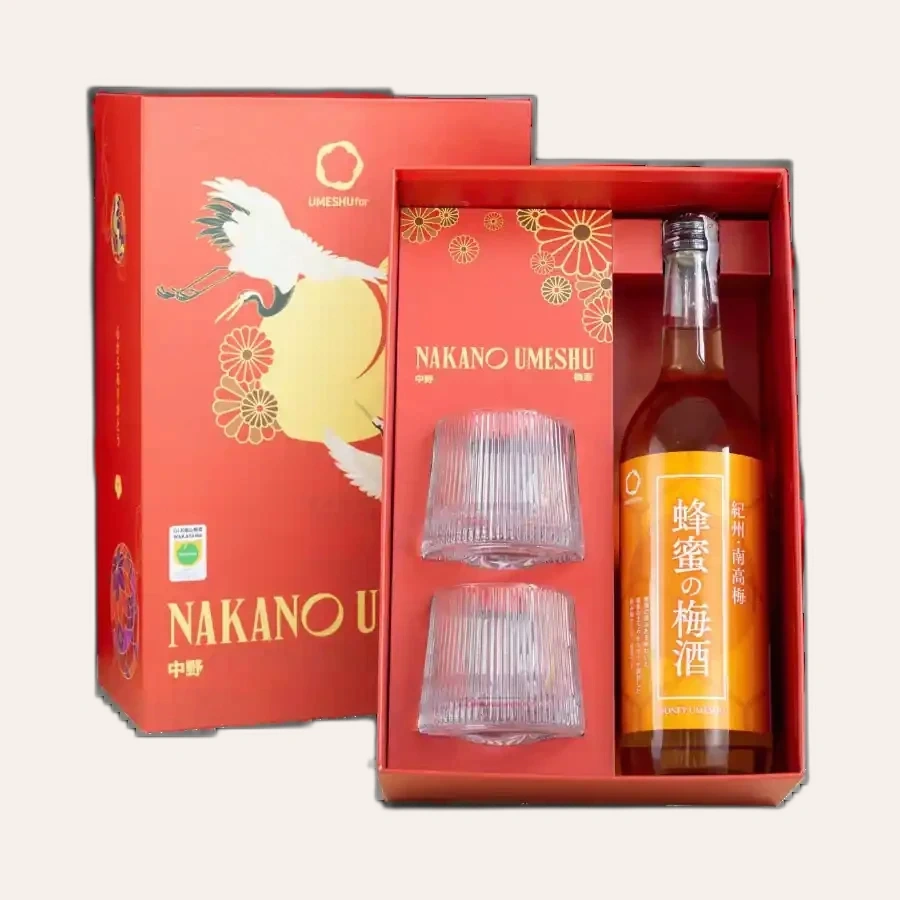 Rượu Mơ Nhật Nakano Mitsu Vị Mật Ong Hộp Quà Tết 2026
