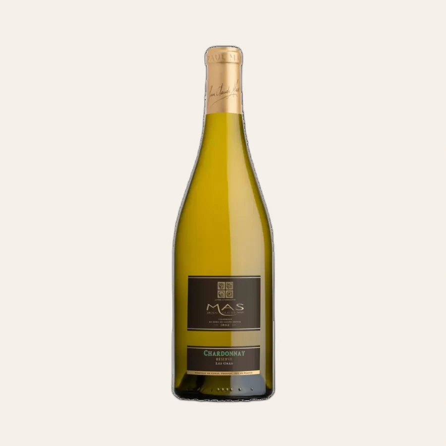 Rượu Vang Trắng Pháp Jean Claude Mas Chardonnay Reserve Les Gres 2021