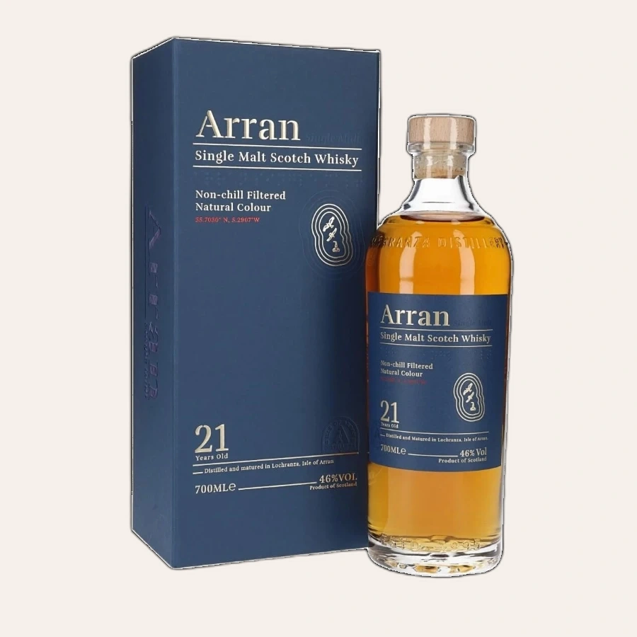 Rượu Whisky Arran 21 Year Old