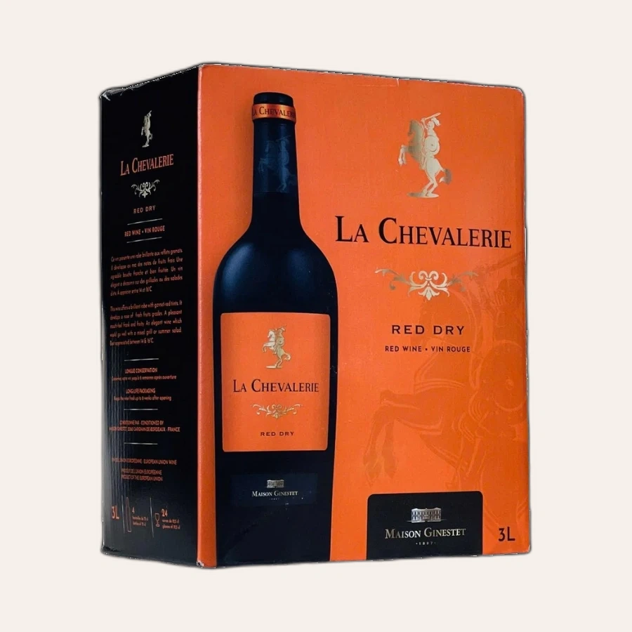 Rượu Vang Bịch Pháp Maison Ginestet La Chevalerie 3L