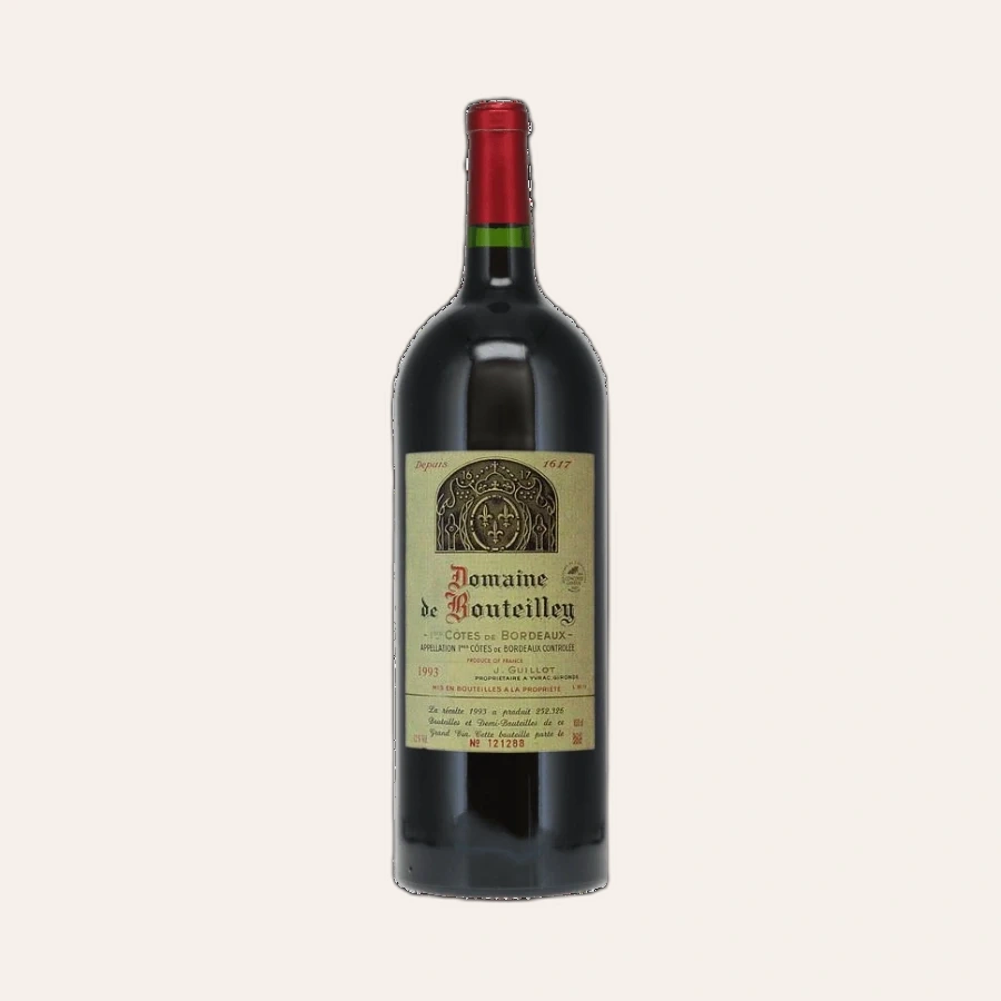 Rượu Vang Đỏ Pháp Chateau Bouteilley Premieres Cotes de Bordeaux Magnum 1500ml