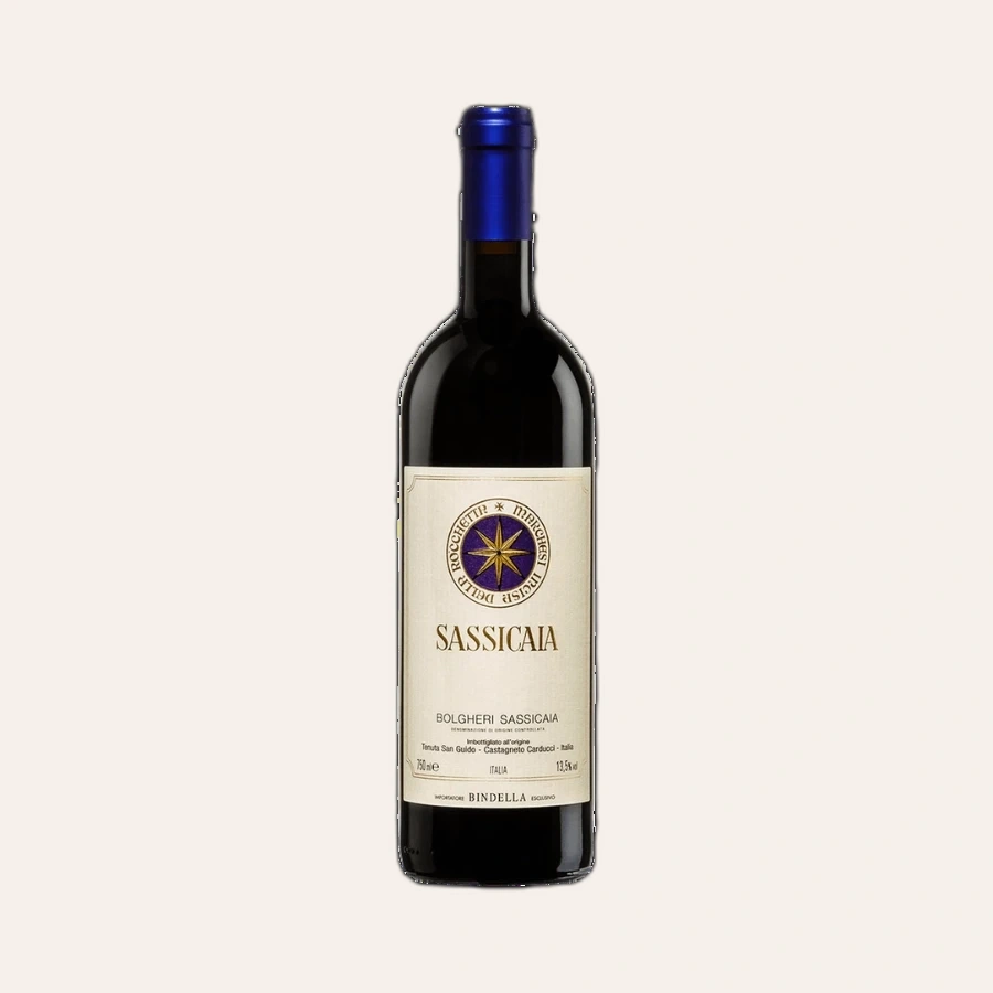Rượu Vang Đỏ Ý Sassicaia Bolgheri D.O.C