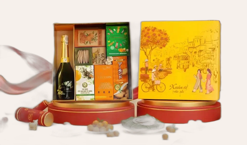 Hộp Quà tết 2026 Set Phố Xuân 1 Hiện Đại