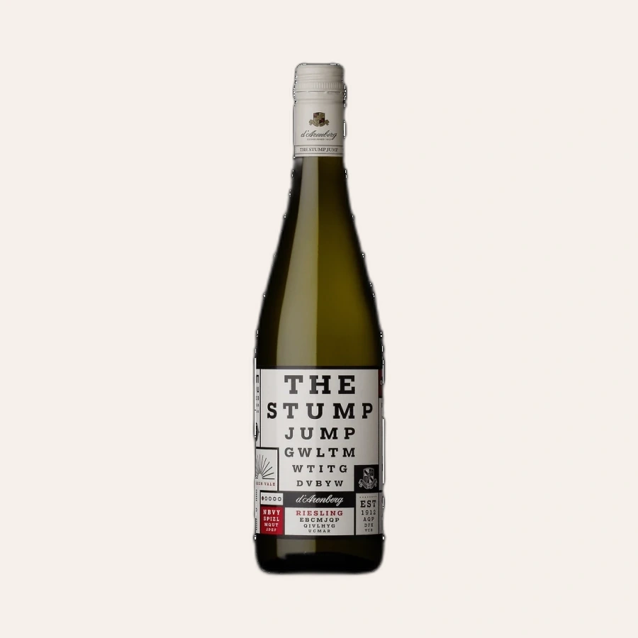 Rượu Vang Trắng Úc D’Arenberg The Stump Jump Riesling