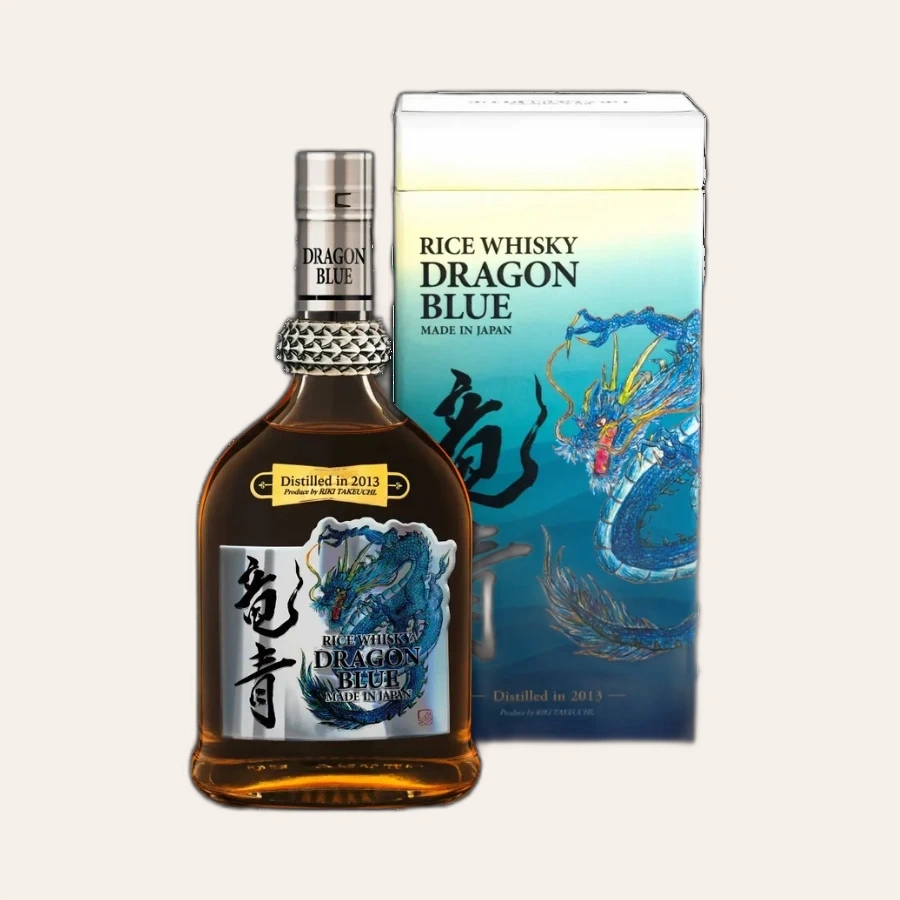 Rượu Whisky Nhật Bản Dragon Blue Rice Whisky