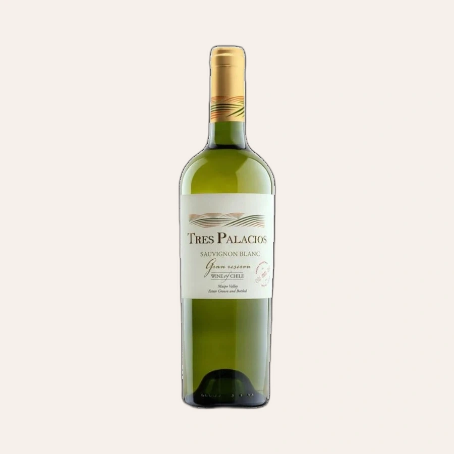 Rượu Vang Trắng Chile Tres Palacios Sauvignon Blanc