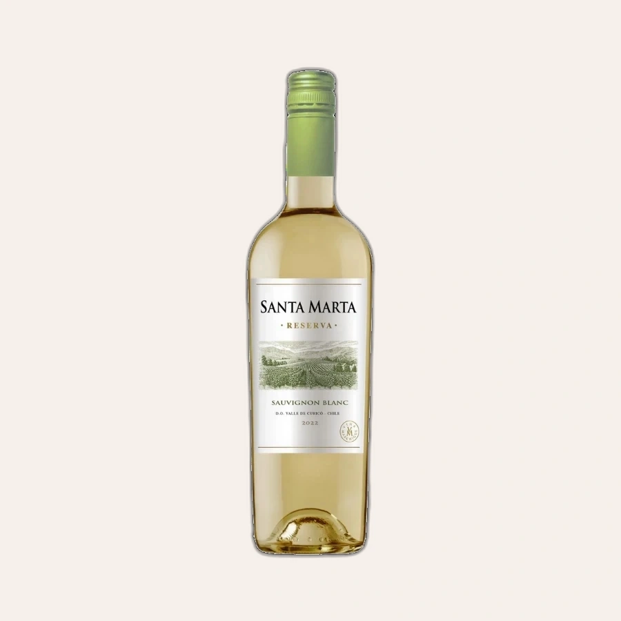 Rượu Vang Trắng Chile Santa Marta Sauvignon Blanc