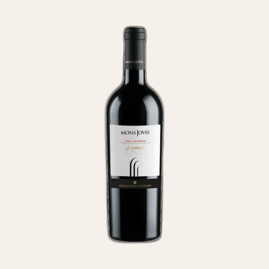Rượu Vang Đỏ Ý Le Rocche Malatestiane Mons Jovis Sangiovese Colli Di Rimini