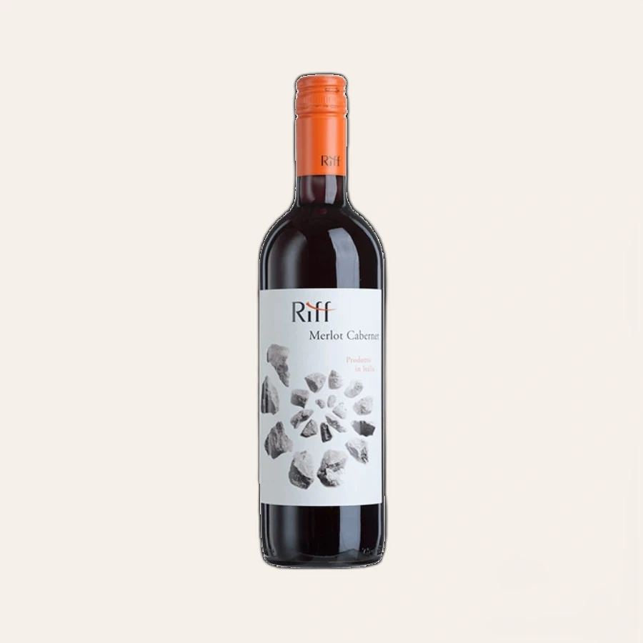 Rượu Vang Đỏ Ý Progetto Lageder, Cantina Riff Merlot Cabernet DOC Trevenezie