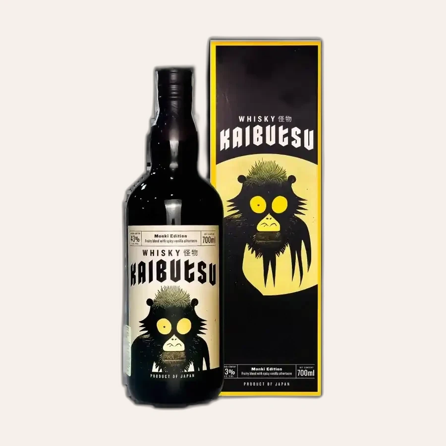Rượu Whisky Nhật Kaibutsu Monki Edition