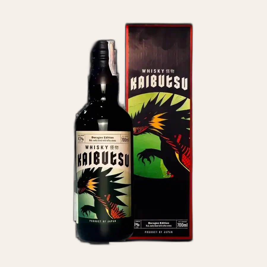 Rượu Whisky Nhật Kaibutsu Doragon Edition