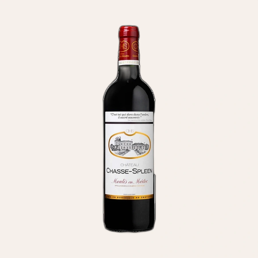 Rượu Vang Đỏ Pháp Chateau Chasse Spleen 2019