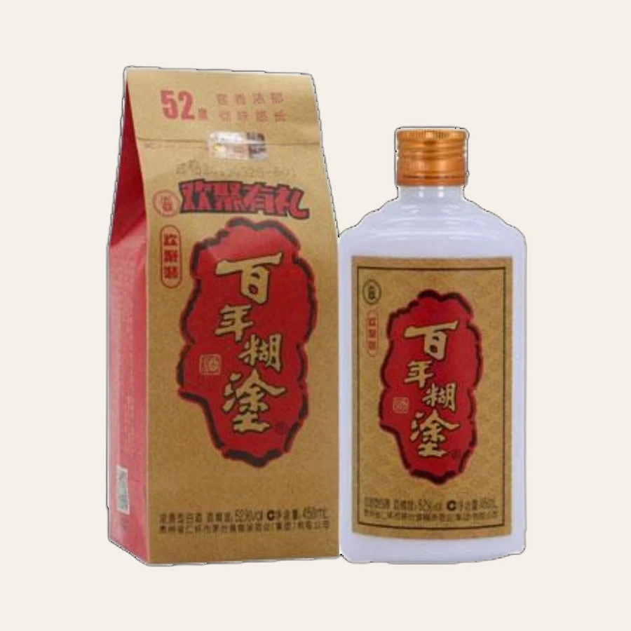 Rượu Bách Niên Hồ Đồ 450ml 52%/ Bainian Hutu/ 百年糊涂
