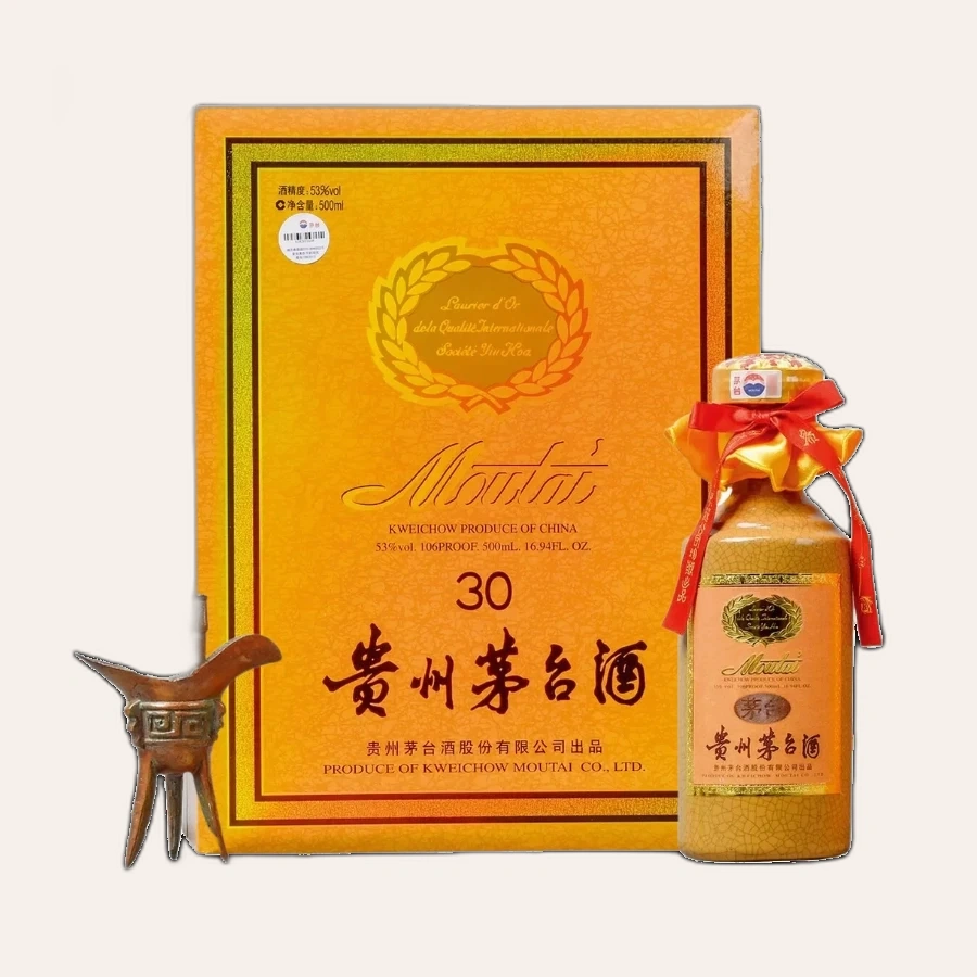 Rượu Kweichow Moutai 30 Year Old/ Mao Đài Quý Châu 30 Năm Cao Cấp/ 陈年贵州茅台酒 30