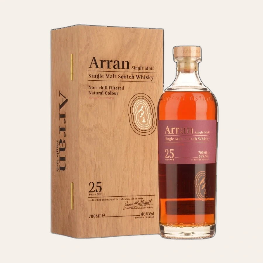 Rượu Whisky Arran 25 Year Old