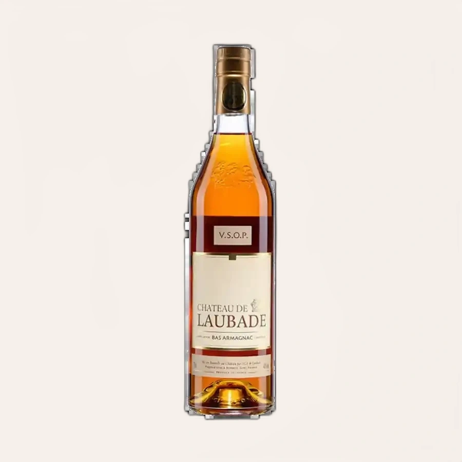 Rượu Brandy Pháp Chateau de Laubade VSOP Bas Armagnac