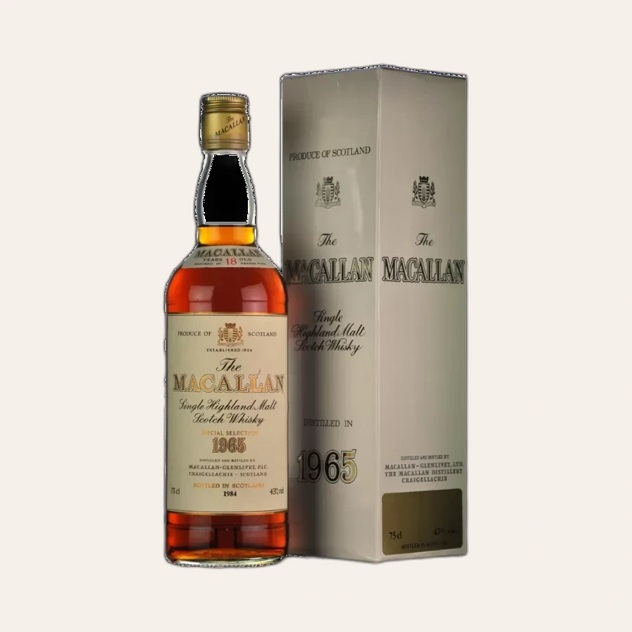 Rượu Whisky Macallan 18 Year Old 1965