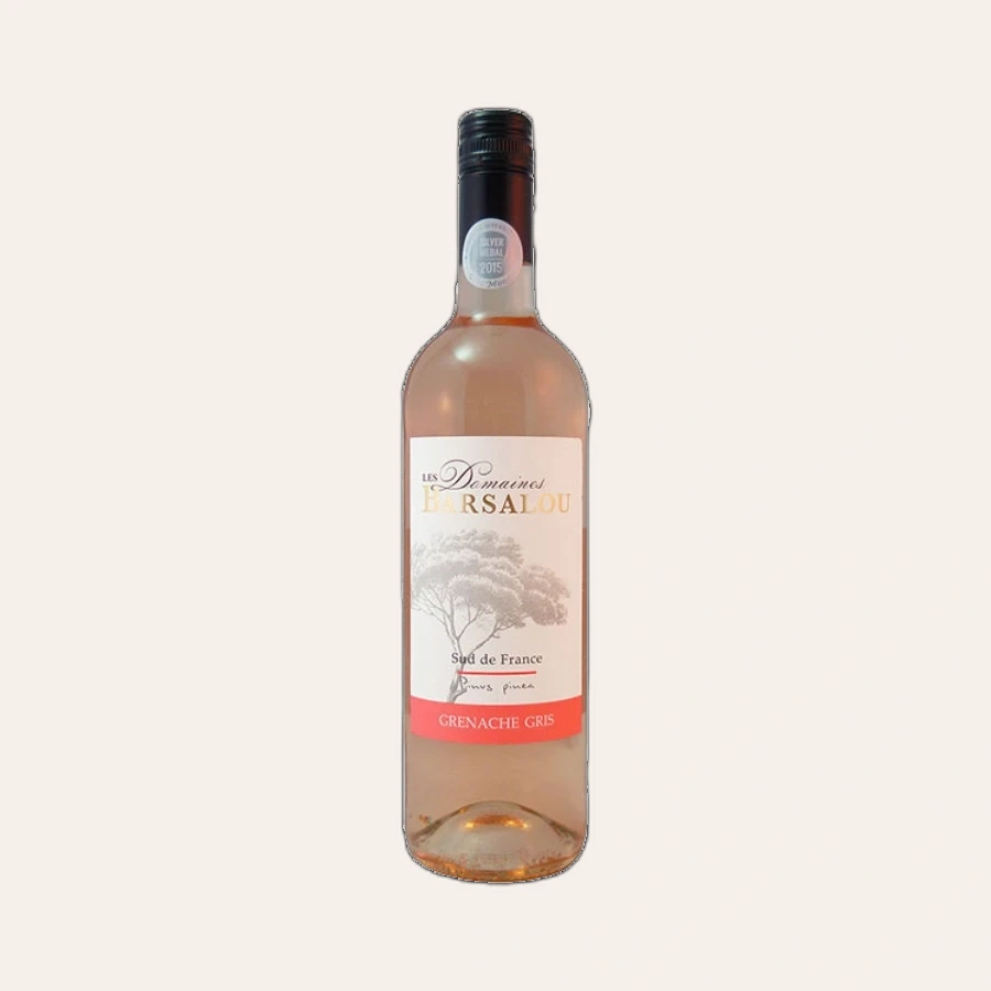 Rượu Vang Hồng Pháp Les Domaines Barsalou Rose Grenache Gris