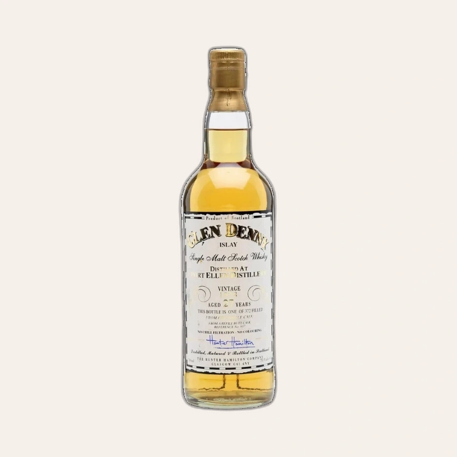Rượu Whisky Port Ellen 28 Year Old Vintage 1978 Glen Denny