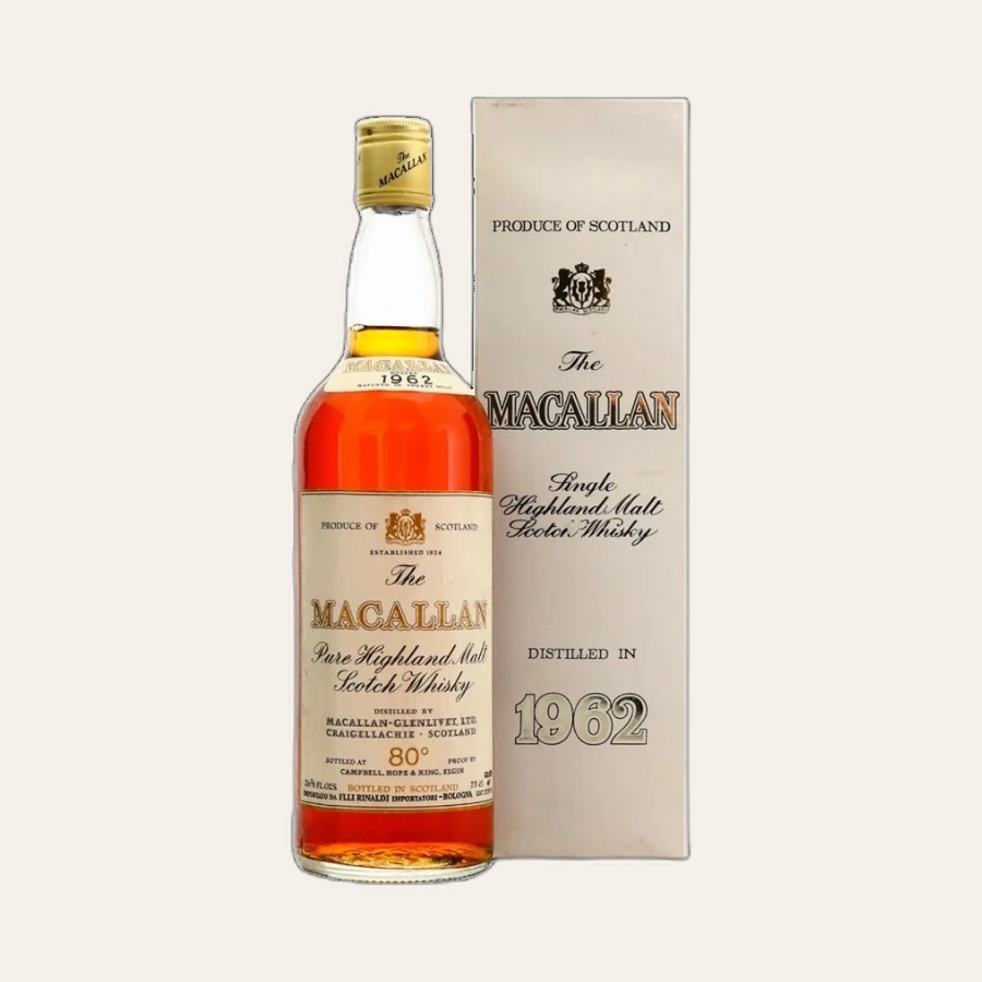 Rượu Whisky Macallan 18 Year Old 1962