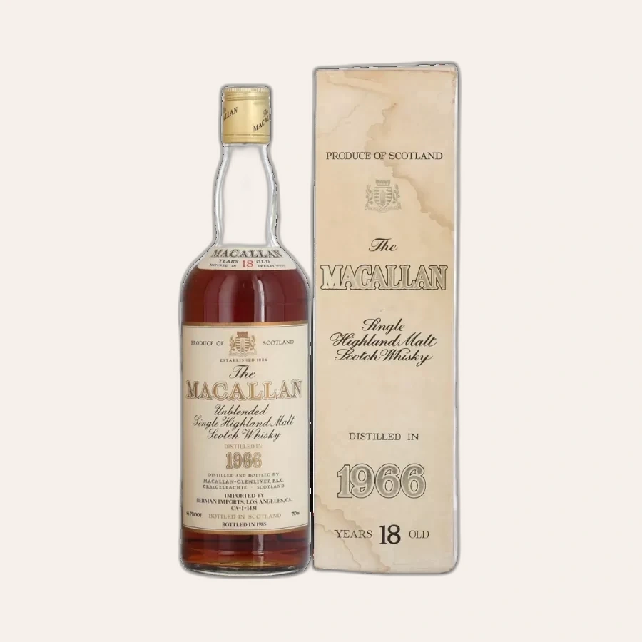 Rượu Whisky Macallan 18 Year Old 1966