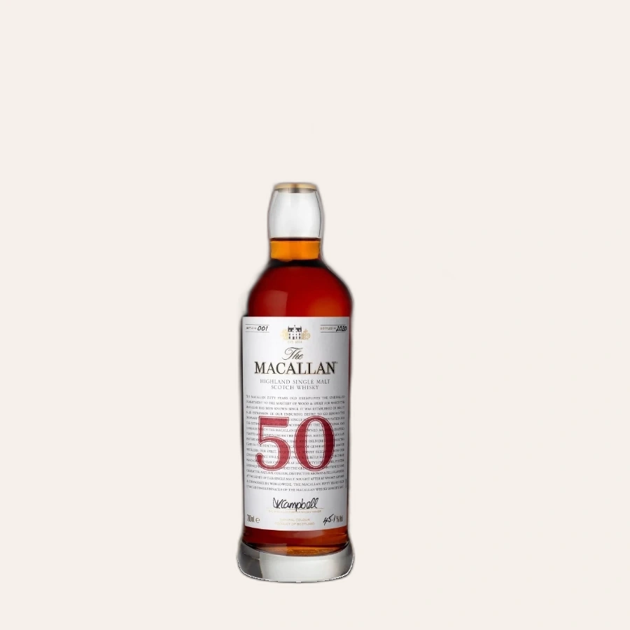 Rượu Whisky Macallan 50 Year Old Red Collection