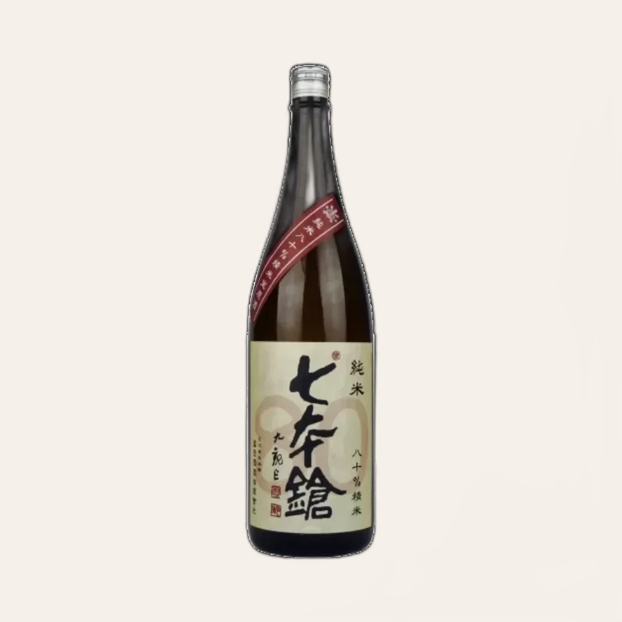 Rượu Sake Nhật Bản Shichihonyari 80 Seimai Hiire Junmai 1.8L