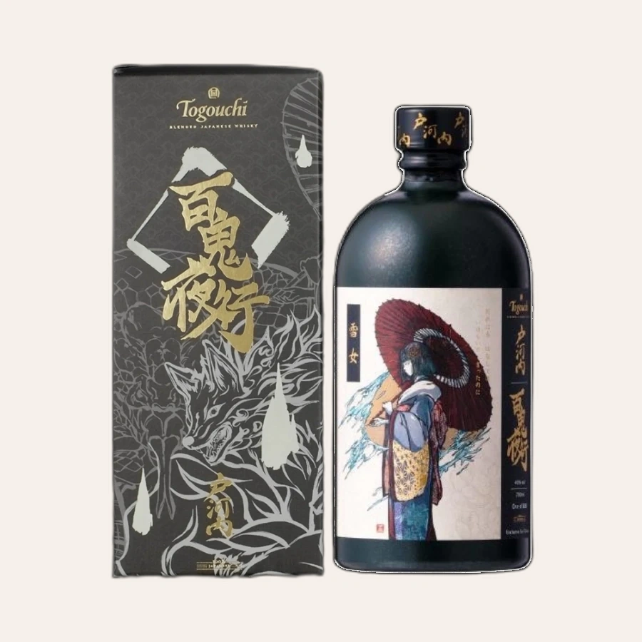 Rượu Whisky Nhật Togouchi Hyakki Yakou Series Yuki-Onna Tuyết Nữ