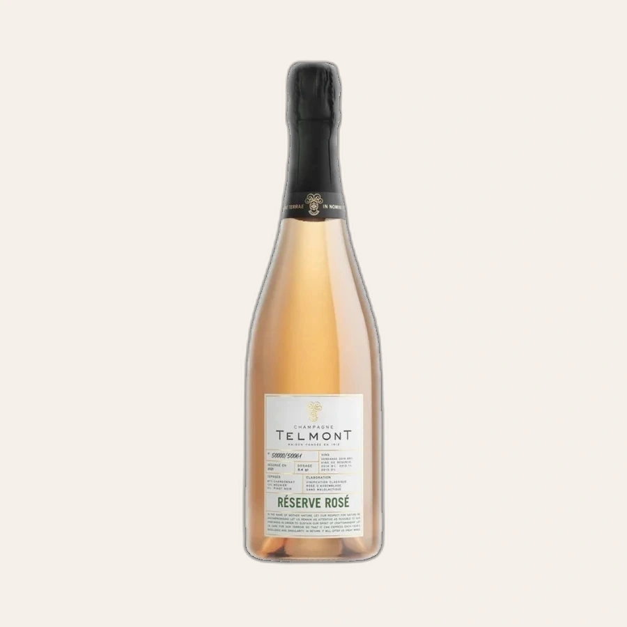 Rượu Champagne Pháp Telmont Reserve Rose