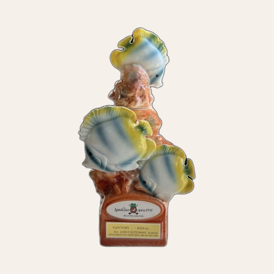 Rượu Whisky Nhật Suntory Royal Hawaiin Open 1991 United Airlines
