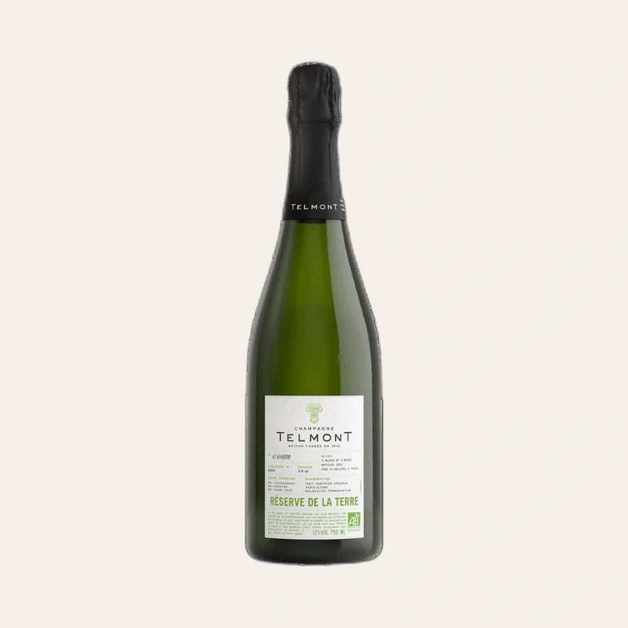 Rượu Champagne Pháp Telmont Reserve De La Terre