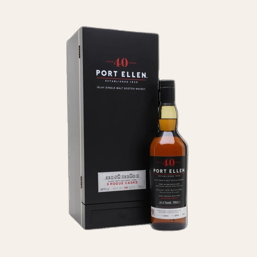 Rượu Whisky Port Ellen 40 Year Old