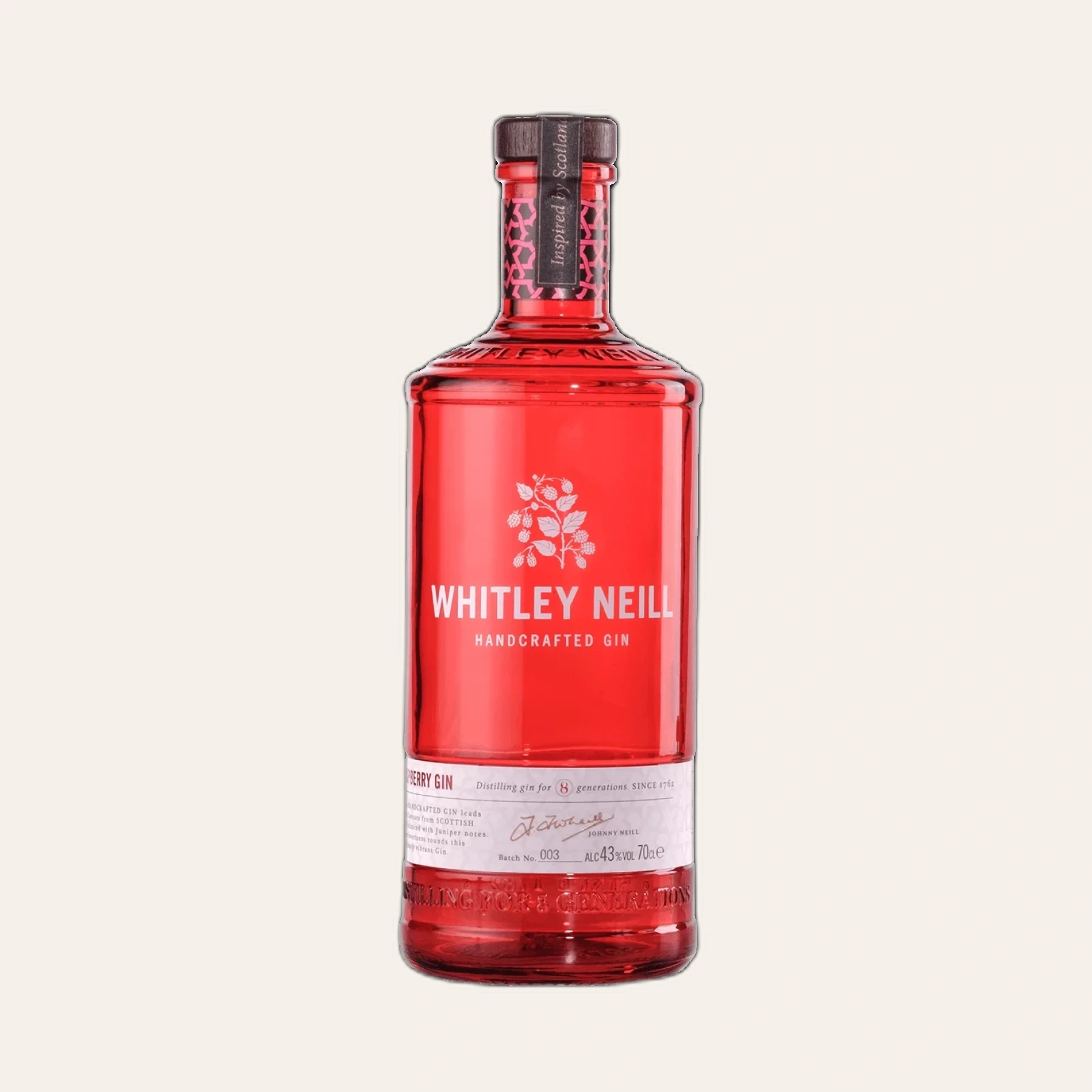 Rượu Gin Anh Quốc Whitley Neill Raspberry