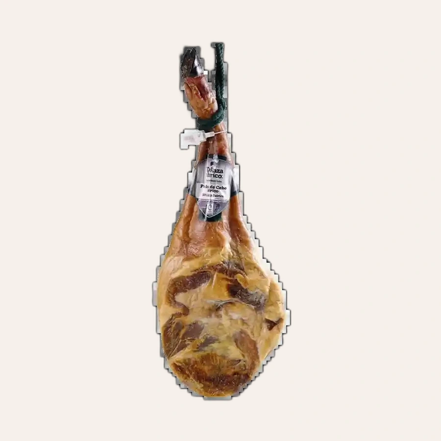 Đùi Heo Muối Deraza Iberico Cebo Đùi Trước Có Xương