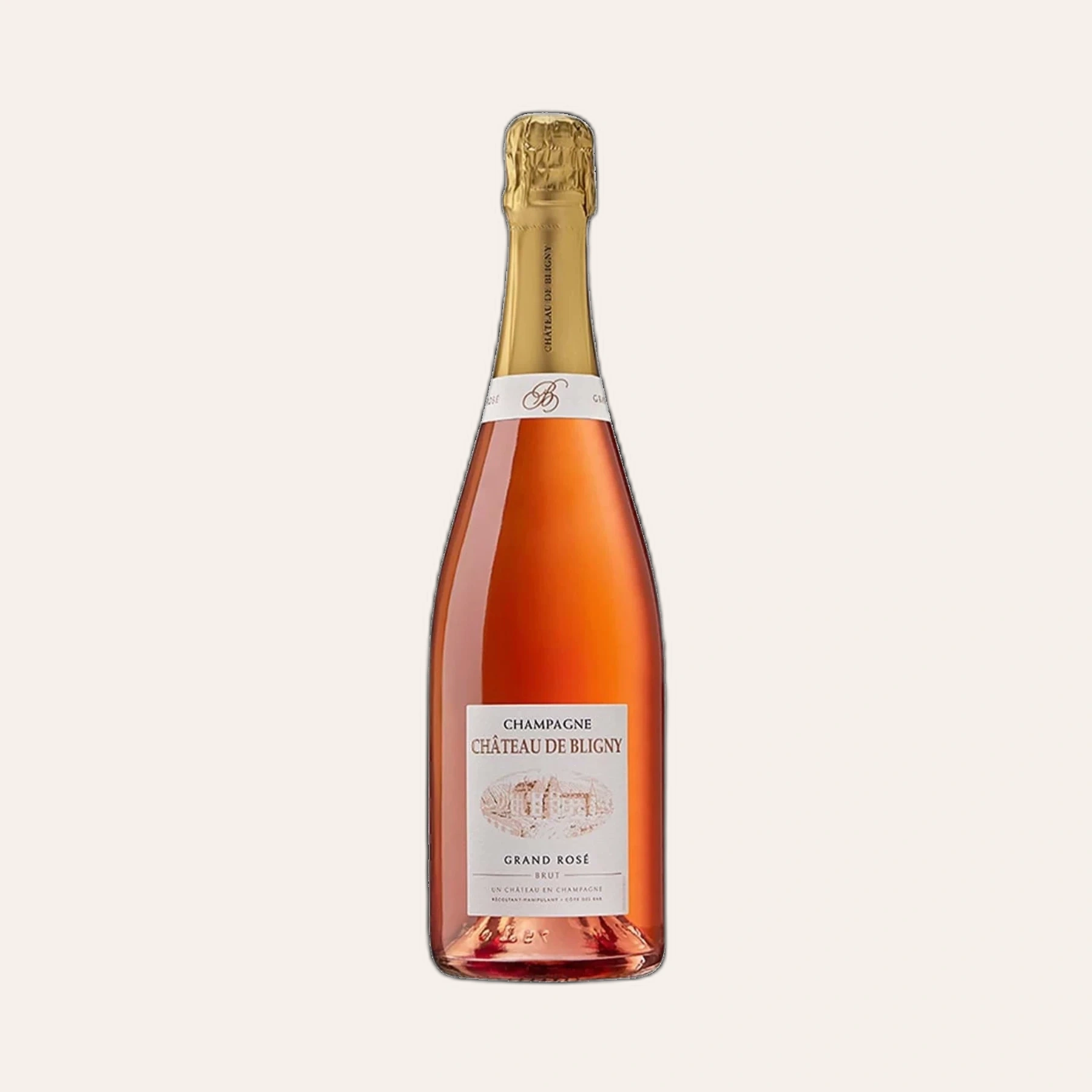 Rượu Champagne Pháp Chateau de Bligny Brut Rose