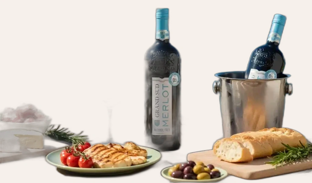 Grand Sud Merlot Alcohol Free 1L Phức Hợp