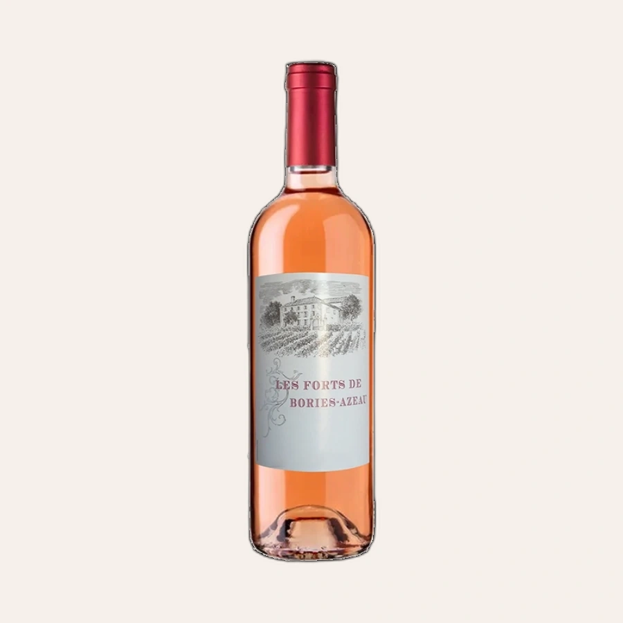 Rượu Vang Hồng Pháp Les Forts De Bories Azeau Rose Corbieres IGP