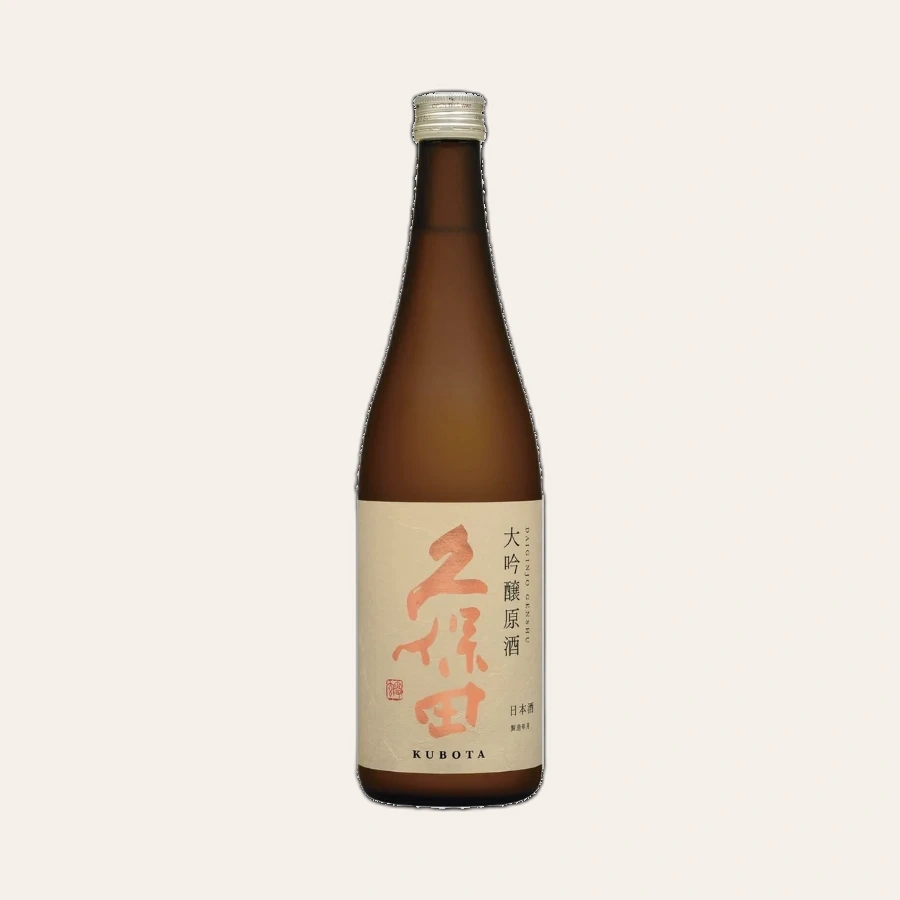 Rượu Sake Nhật Bản Kubota Genshu Daiginjo