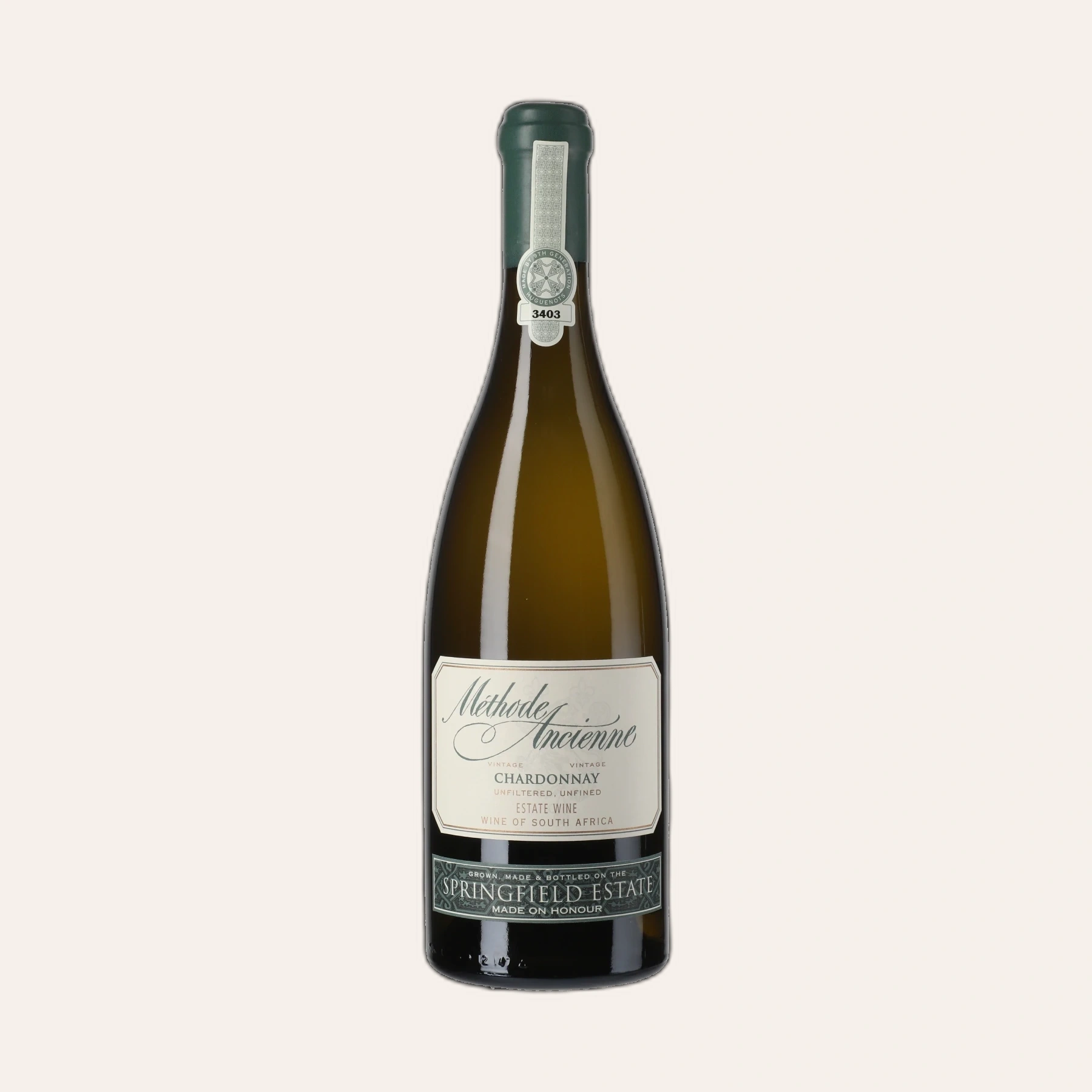 Rượu Vang Trắng Nam Phi Springfield Méthode Ancienne Chardonnay