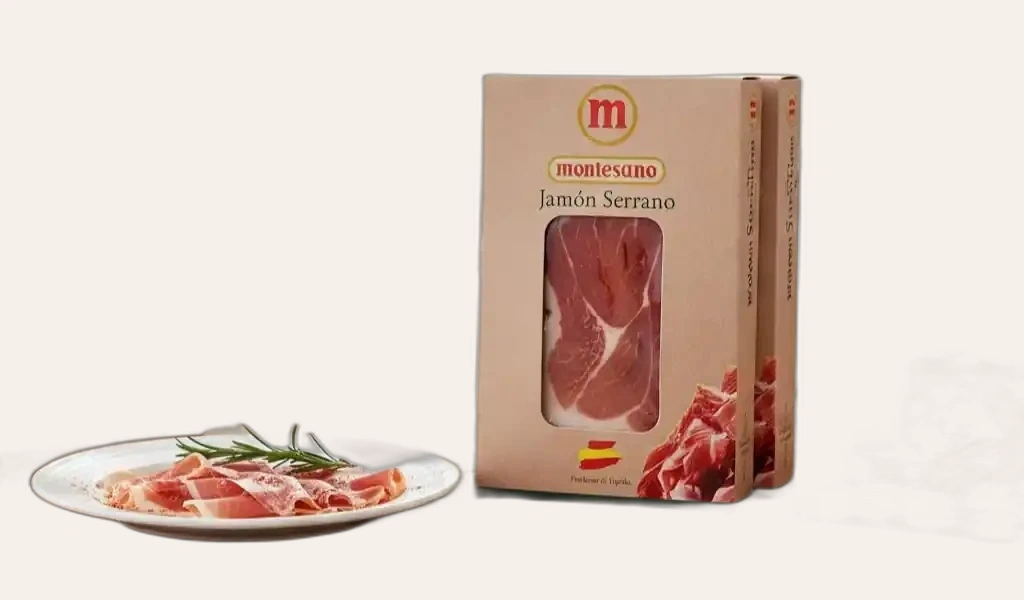 Đùi Heo Muối Montesano Serrano Reserva Đùi Sau Cắt Lát Uy Tín