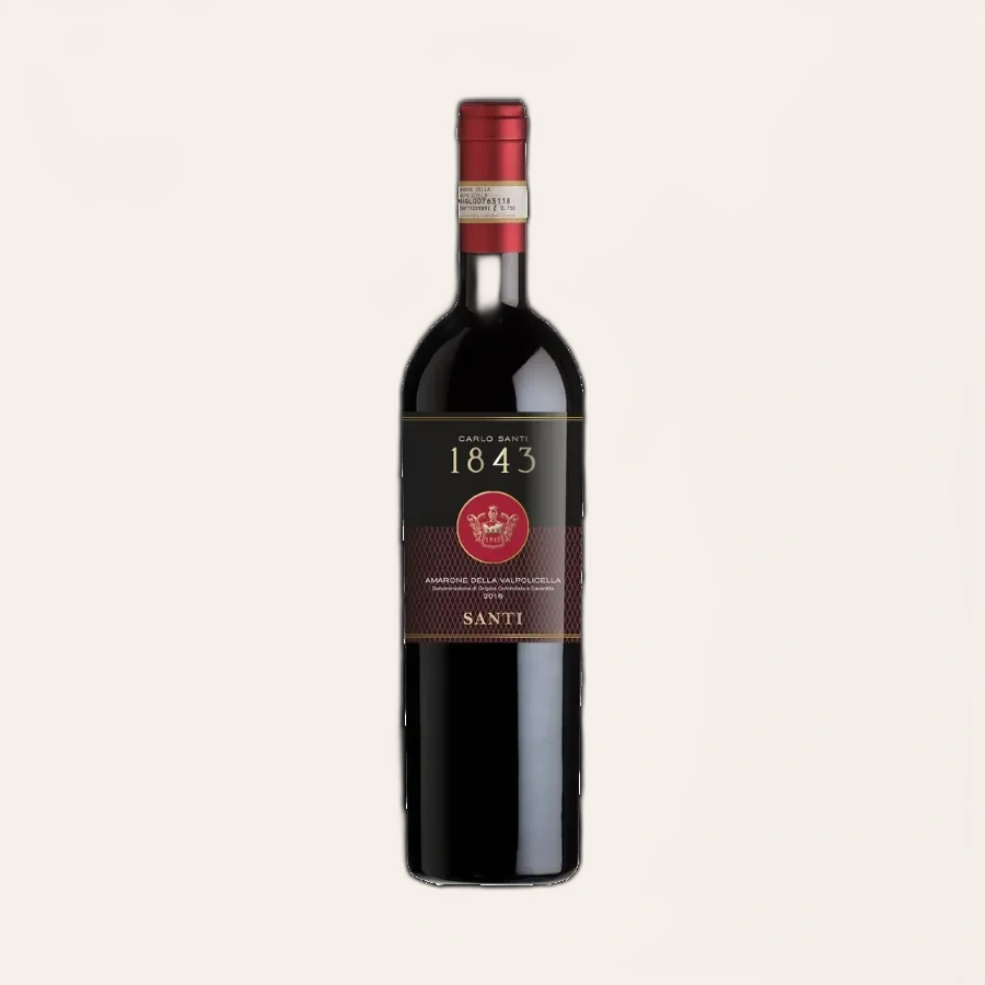 Rượu Vang Đỏ Ý Santi Amarone Della Valpolicella Carlo Santi 1843 DOCG
