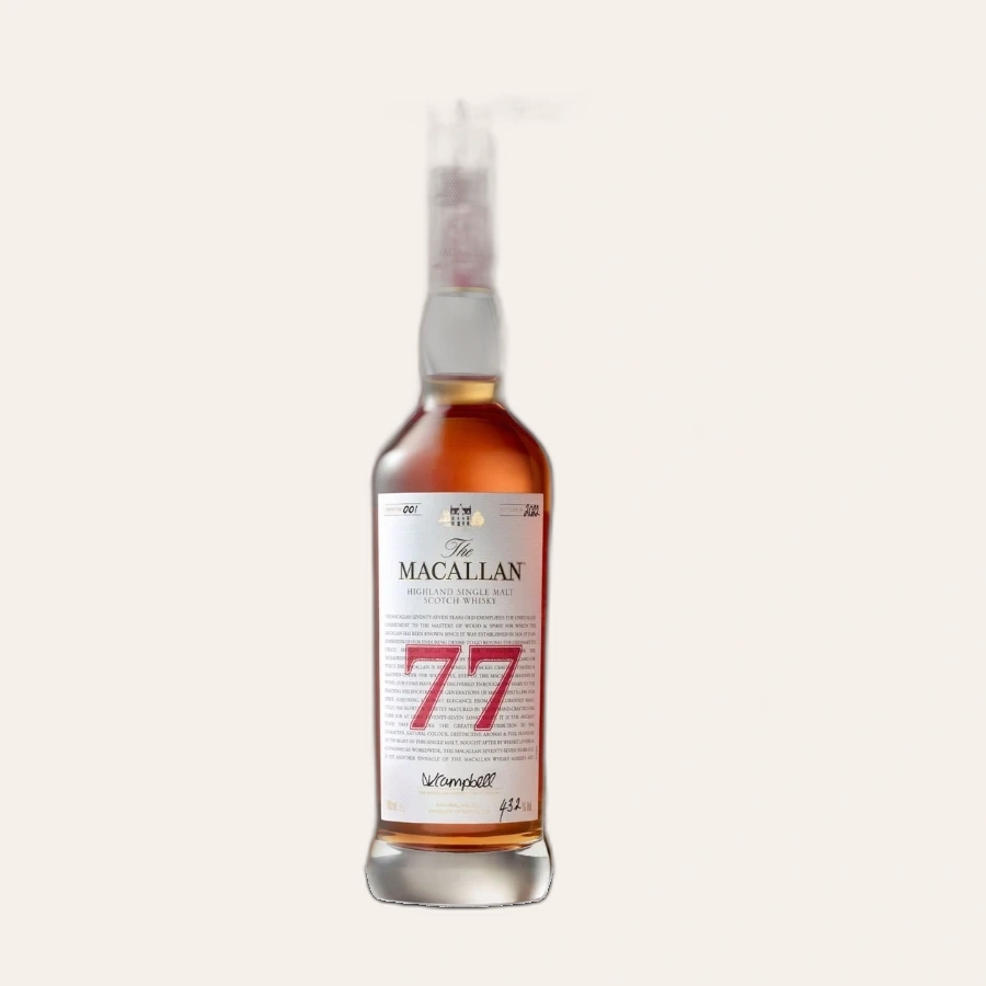 Rượu Whisky Macallan 77 Year Old Red Collection