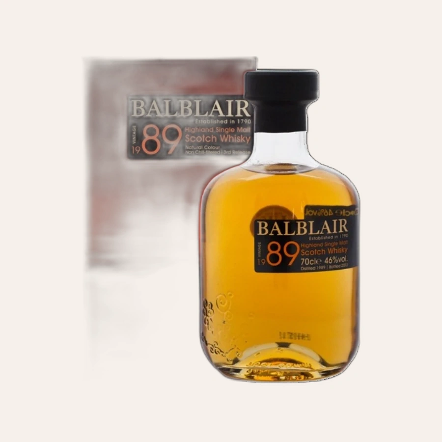 Rượu Whisky Balblair 24 Year Old 1989