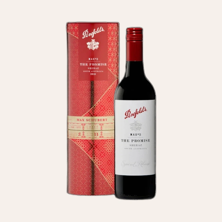 Rượu Vang Đỏ Úc Penfolds Max's The Promise Shiraz 2018