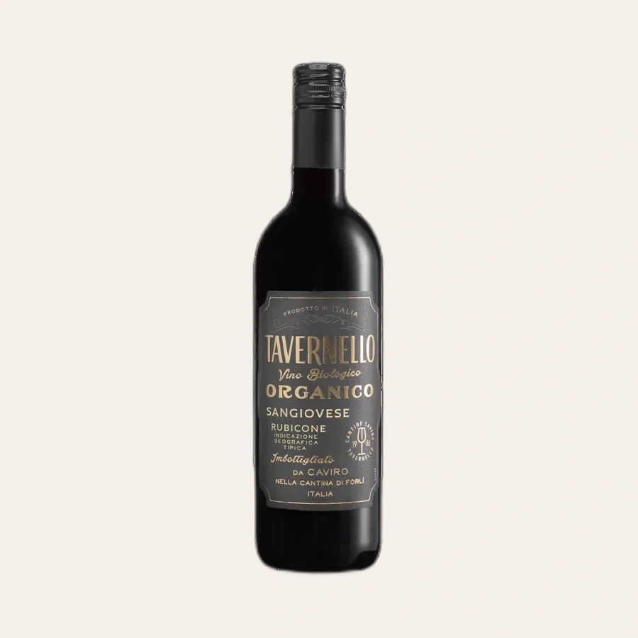 Rượu Vang Đỏ Ý Tavernello Organico Sangiovese Rubicone