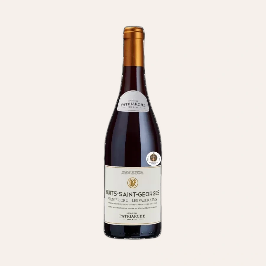Rượu Vang Đỏ Pháp Patriarche Nuits Saint Georges Premier Cru Les Vaucrains