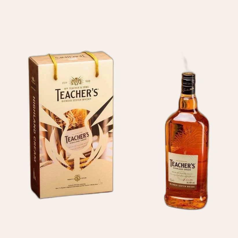Rượu Whisky Teacher's Whisky Phiên Bản Tết 2022 1000ml