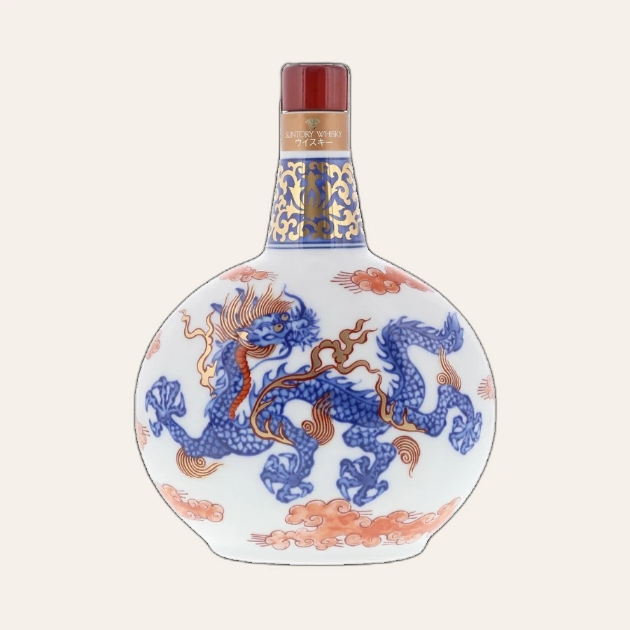 Rượu Whisky Nhật Suntory 22 Year Old Dragon Arita Ceramic Decanter 1999