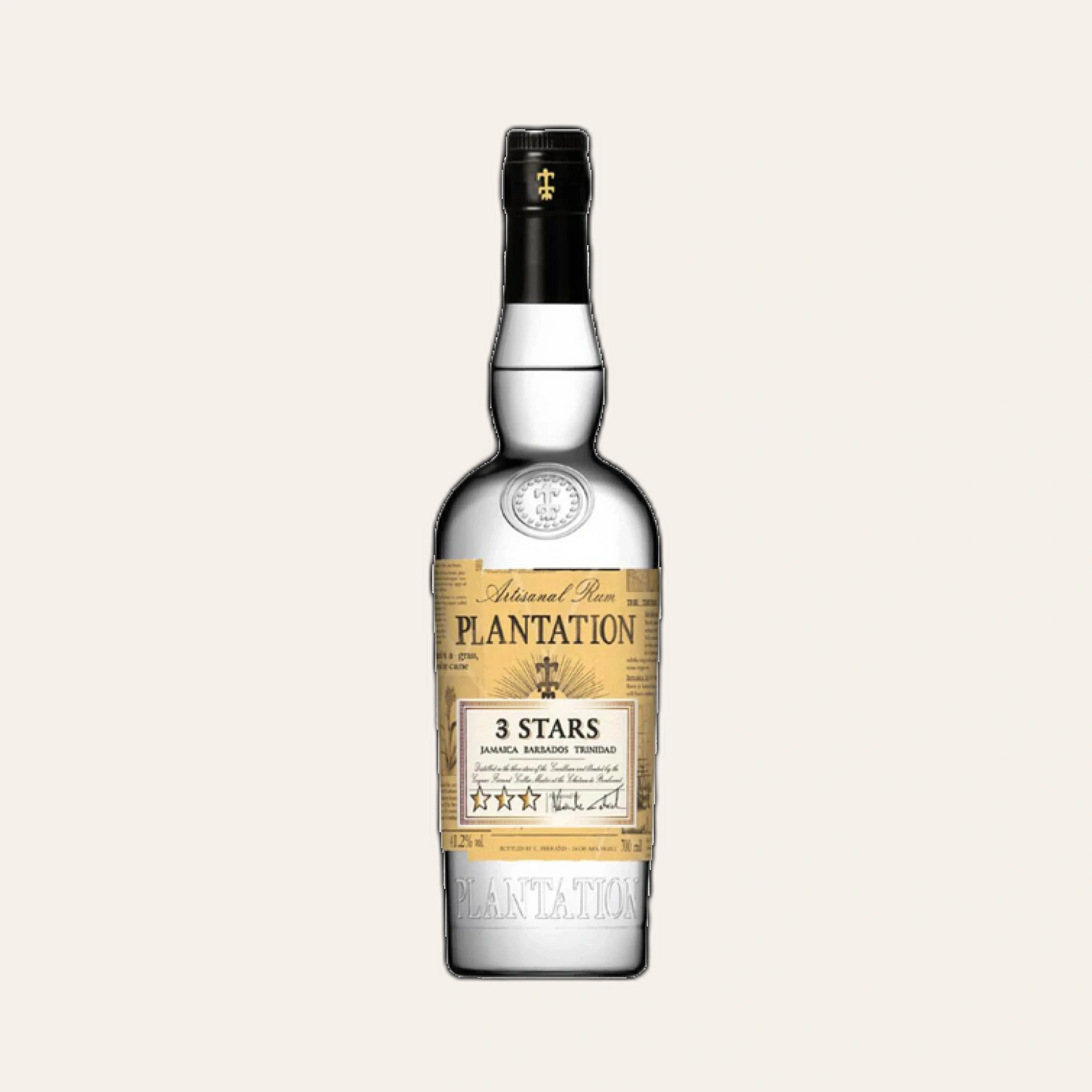 Rượu Rum Barbados Plantation 3 Stars Silver Rum